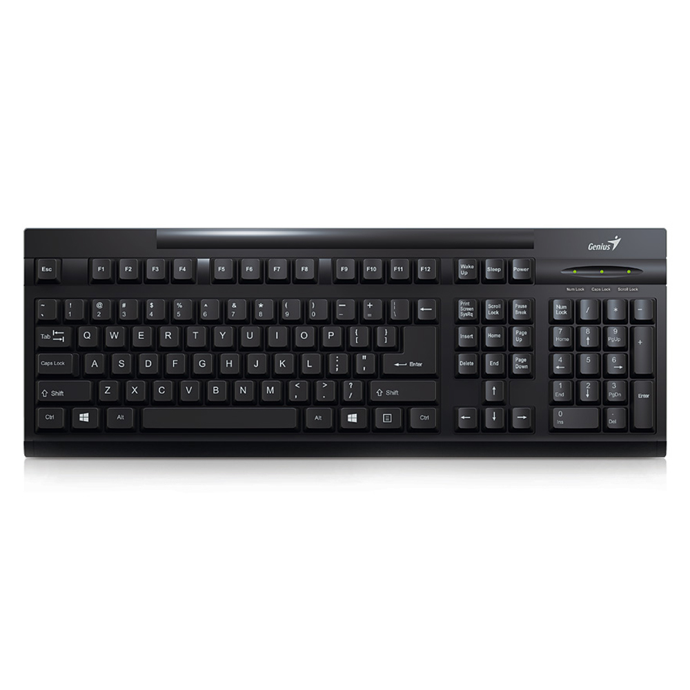 کیبورد باسیم جنیوس مدل KB-125 PS2