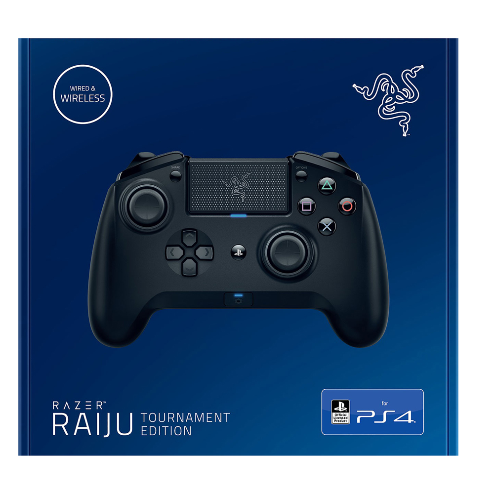 دسته بازی بیسیم ریزر مدل RAIJU TOURNAMENT EDITION