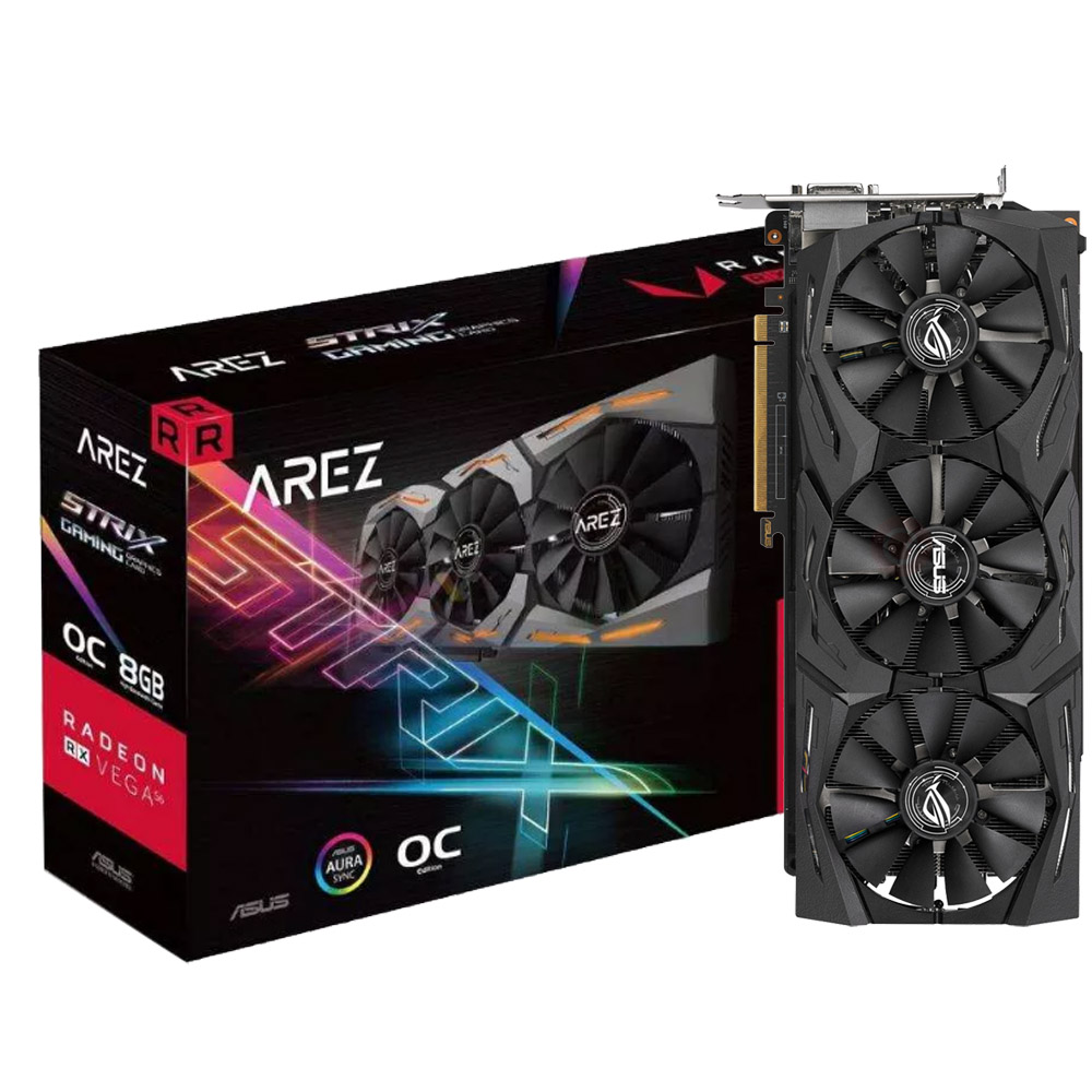 کارت گرافیک ایسوس مدل ROG-STRIX-RXVEGA56-O8G-GAMING