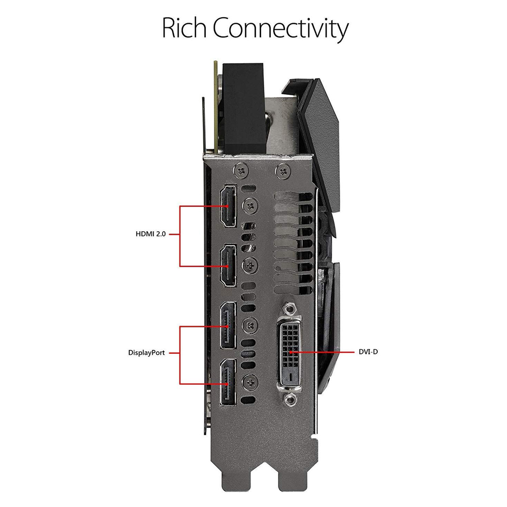 کارت گرافیک ایسوس مدل ROG-STRIX-RXVEGA56-O8G-GAMING