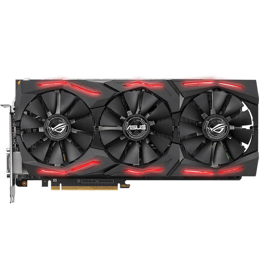 کارت گرافیک ایسوس مدل ROG-STRIX-RX580-O8G-GAMING