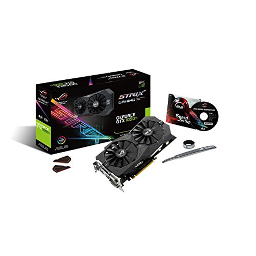 کارت گرافیک ایسوس مدل ROG STRIX-GTX1050TI-4G-GAMING