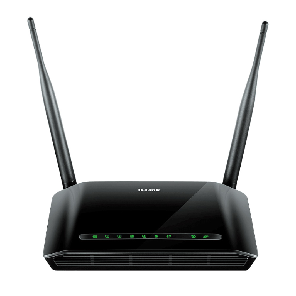 مودم روتر +ADSL2 بیسیم 300Mbps دی لینک مدل DSL-2740U