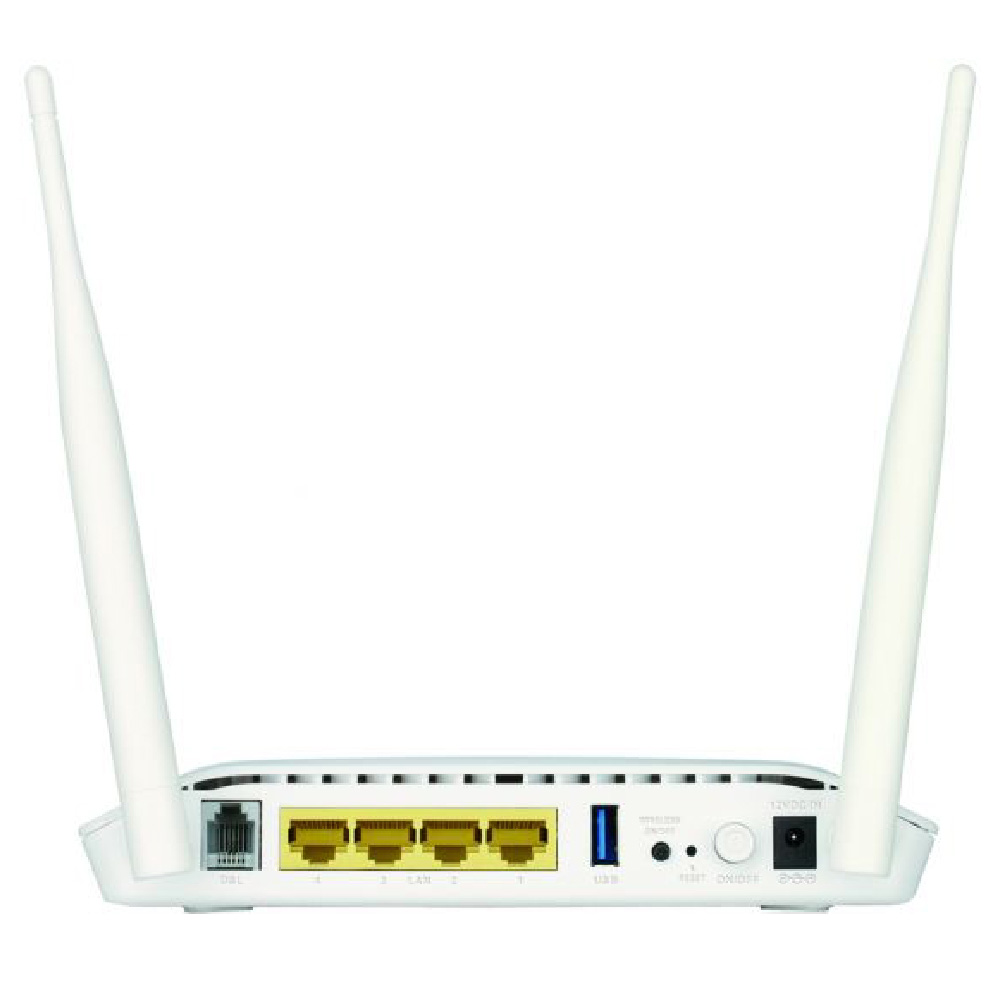 مودم روتر +ADSL2 بیسیم 300Mbps دی لینک مدل DSL-2750U