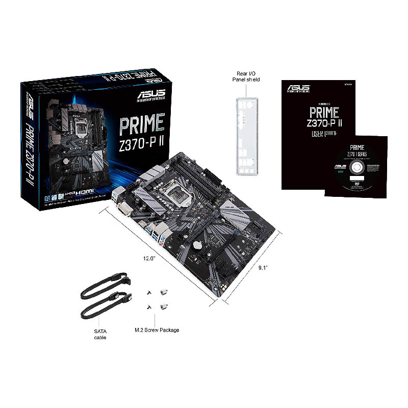 مادربرد ایسوس مدل PRIME Z370-P II