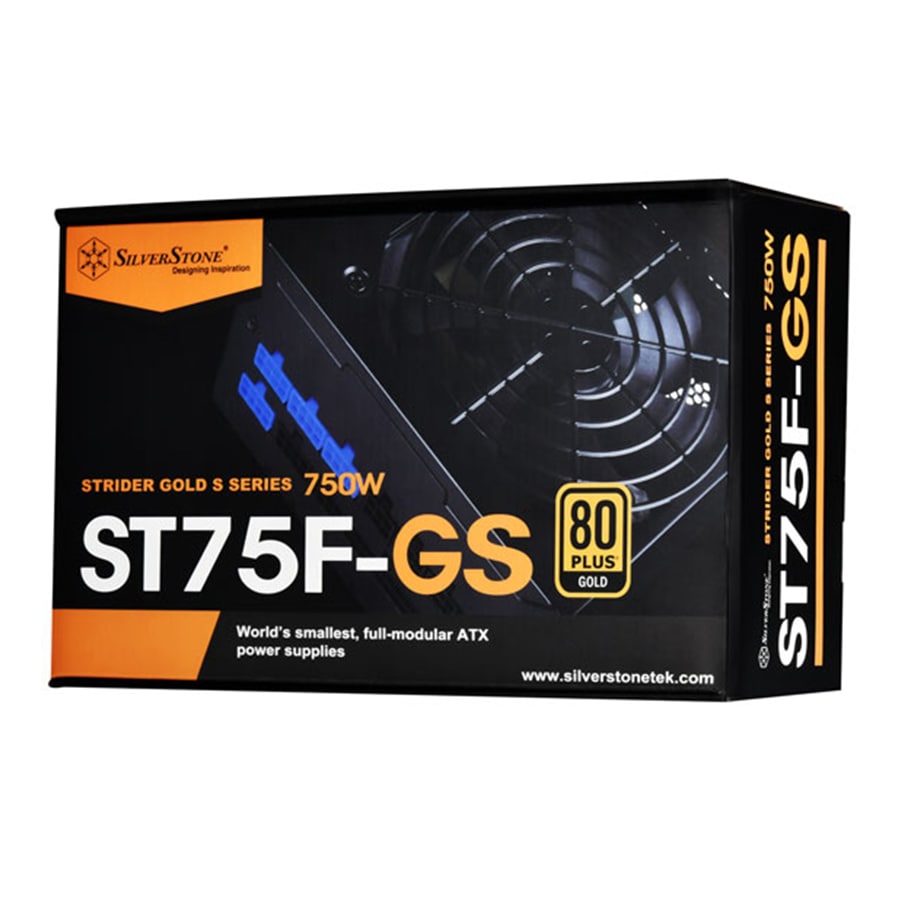 پاور کامپیوتر 750 وات تمام ماژولار سیلور استون مدل SST-ST75F-GS-V3