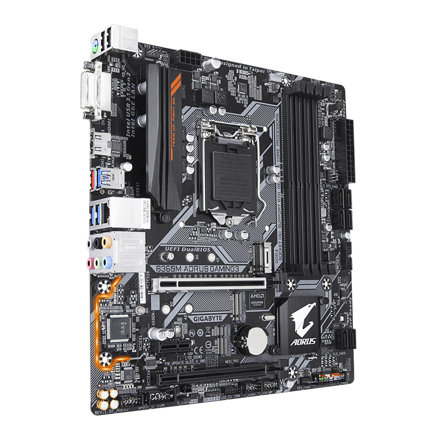 مادربرد گیمینگ گیگابایت مدل B360M AORUS GAMING 3