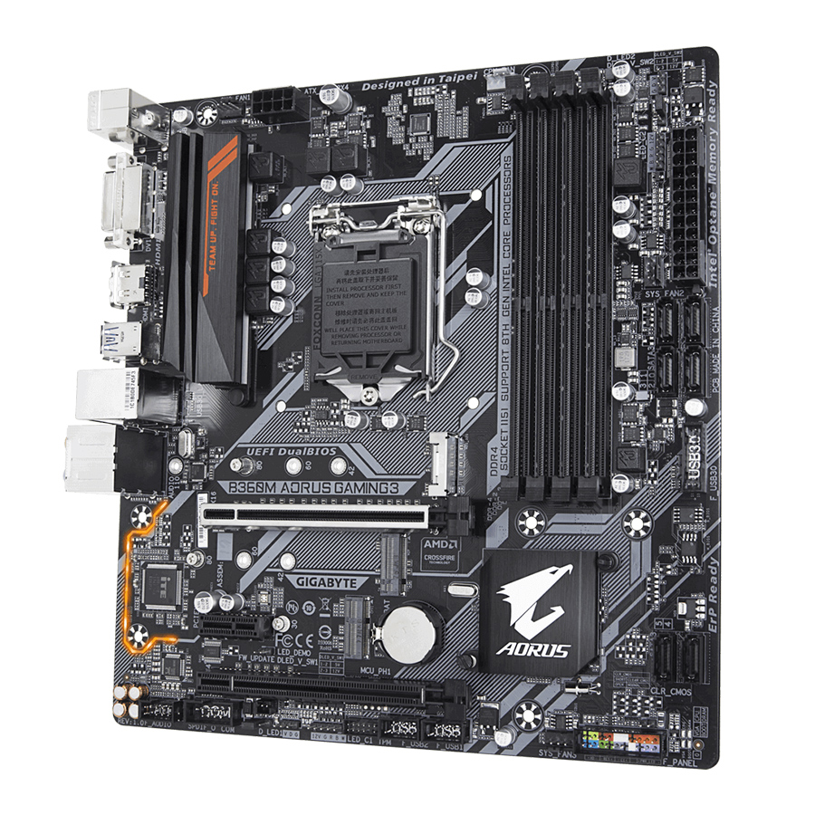 مادربرد گیمینگ گیگابایت مدل B360M AORUS GAMING 3