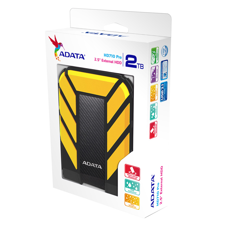 هارد اکسترنال 2 ترابایت ای دیتا مدل HD710 Pro