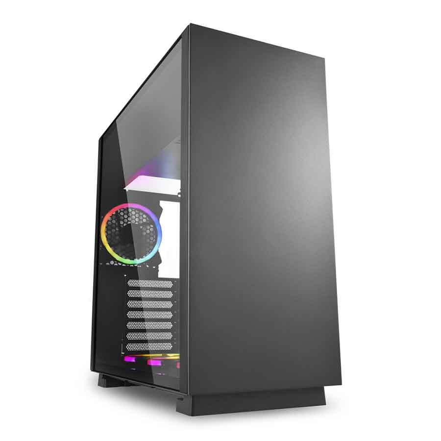 کیس شارکن مدل PURE STEEL RGB BLACK