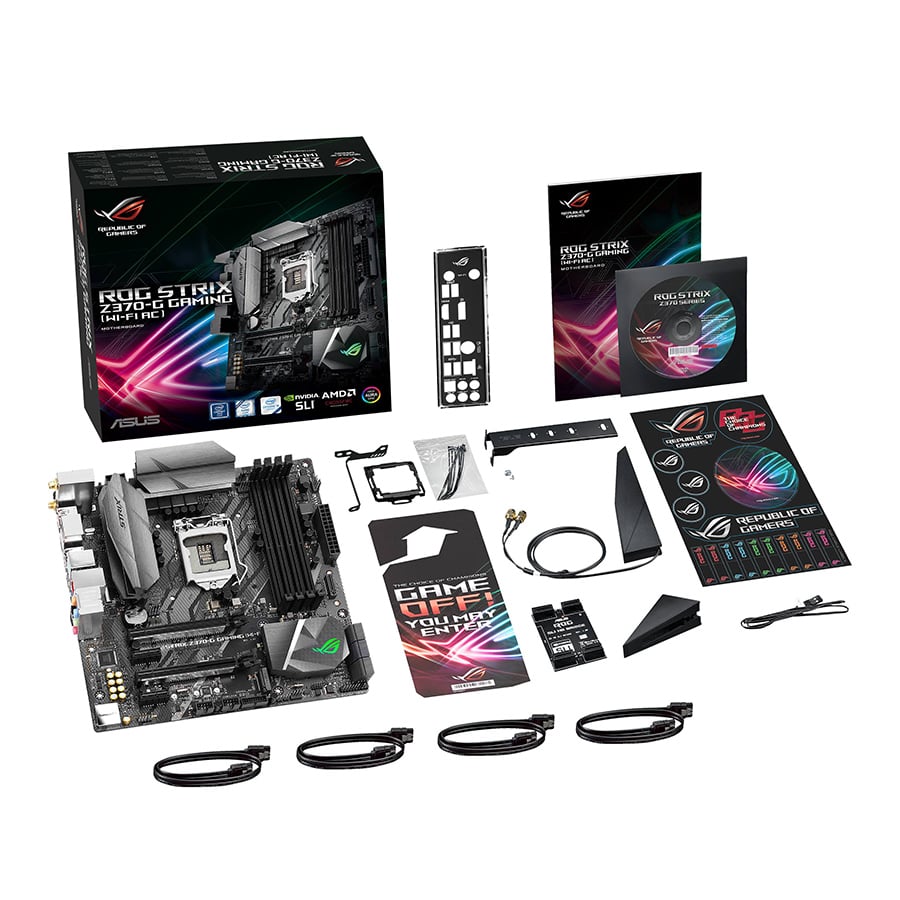 مادربرد ایسوس مدل ROG STRIX Z370-G GAMING (WI-FI AC)