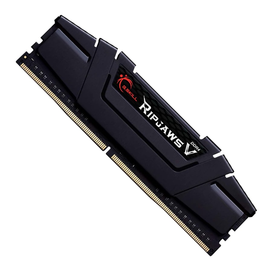 رم دسکتاپ DDR4 دو کاناله 3600 مگاهرتز CL18 جی اسکیل مدل Ripjaws V ظرفیت 16 گیگابایت