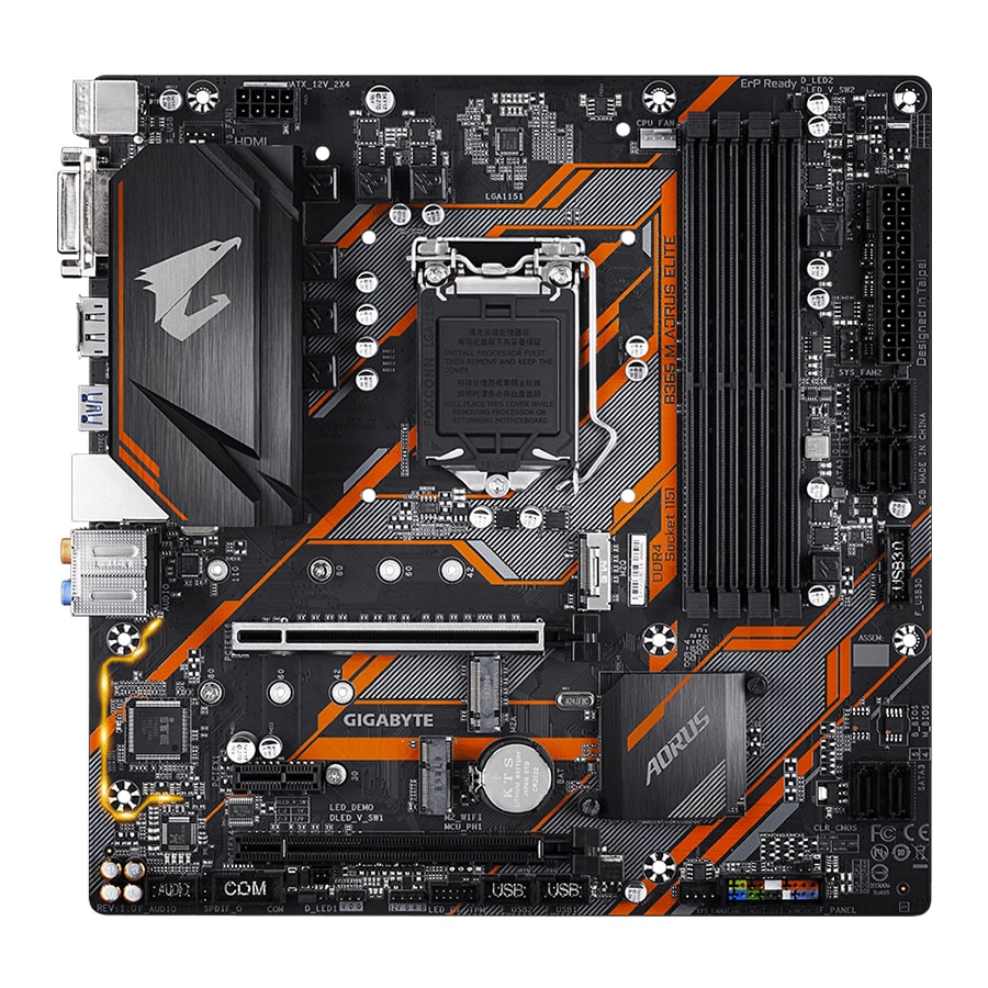 مادربرد گیگابایت مدل B365 M AORUS ELITE