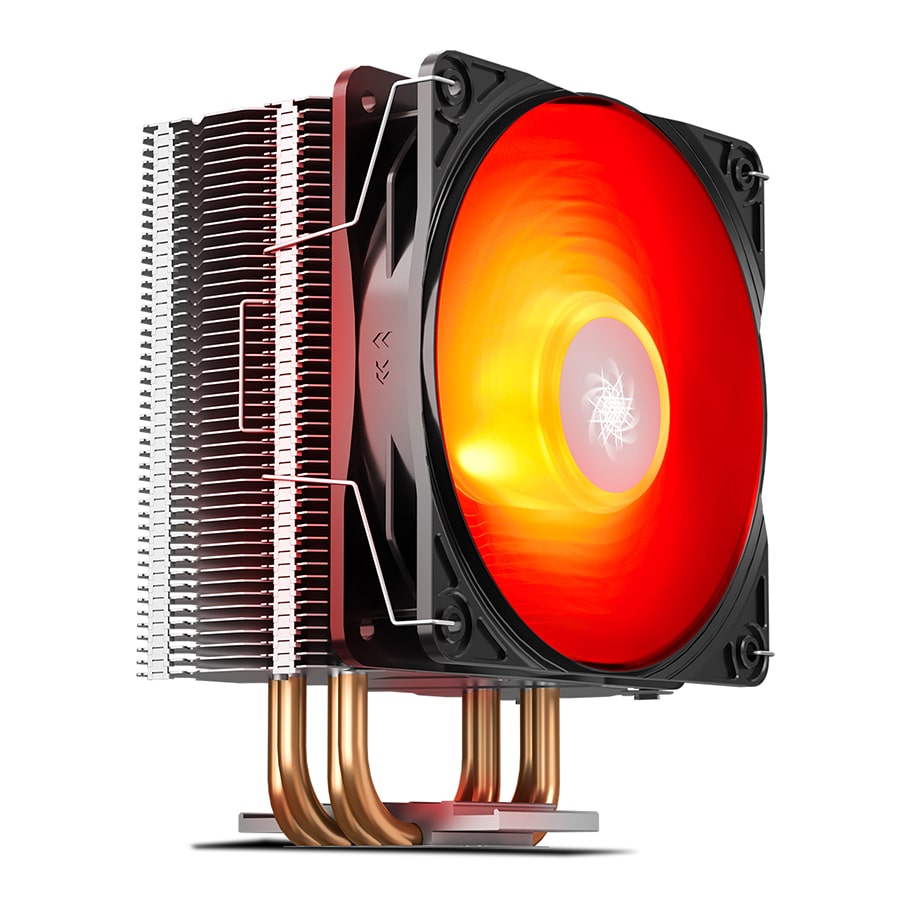 خنک کننده پردازنده دیپ کول مدل GAMMAXX 400 V2 RED