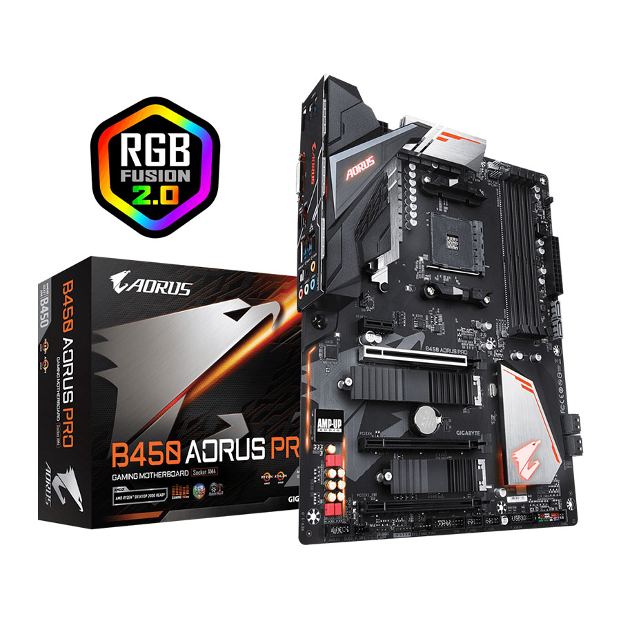 مادربرد گیگابایت مدل B450 AORUS PRO