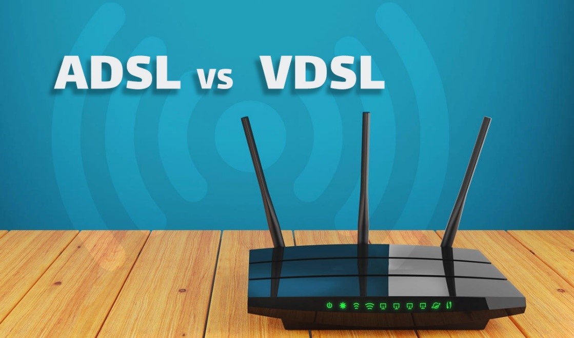 تفاوت adsl و vdsl