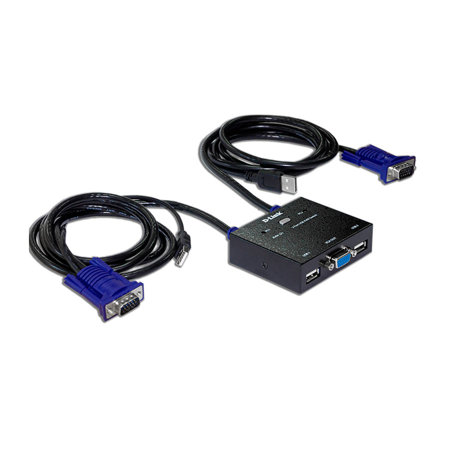سوییچ 2 پورت KVM USB دی لینک مدل DKVM‑222