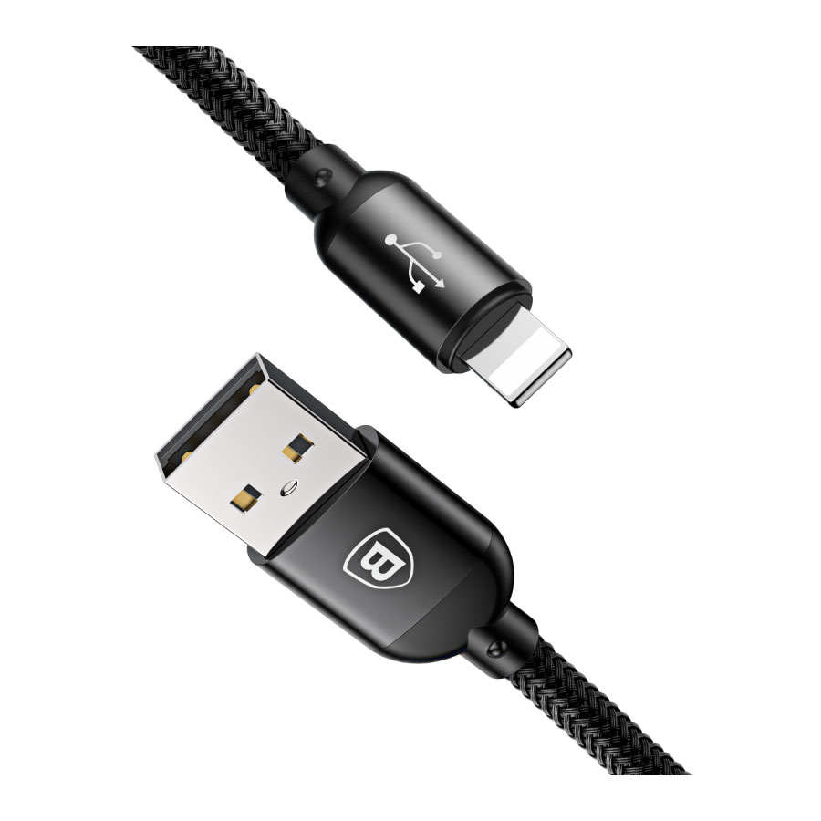 کابل تبدیل USB به microUSB/USB-C/لایتنینگ باسئوس مدل CAMLT-BSY01