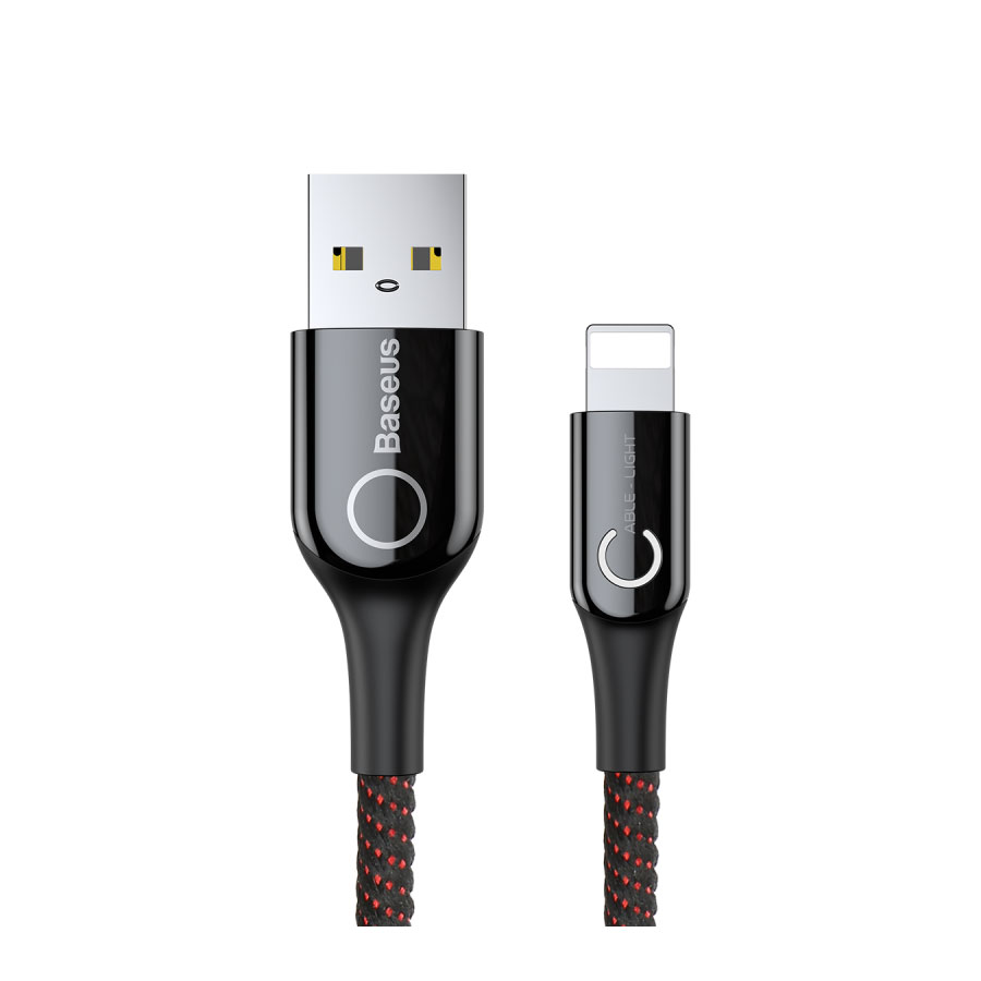 کابل تبدیل USB به Lightning باسئوس مدل C-Shaped