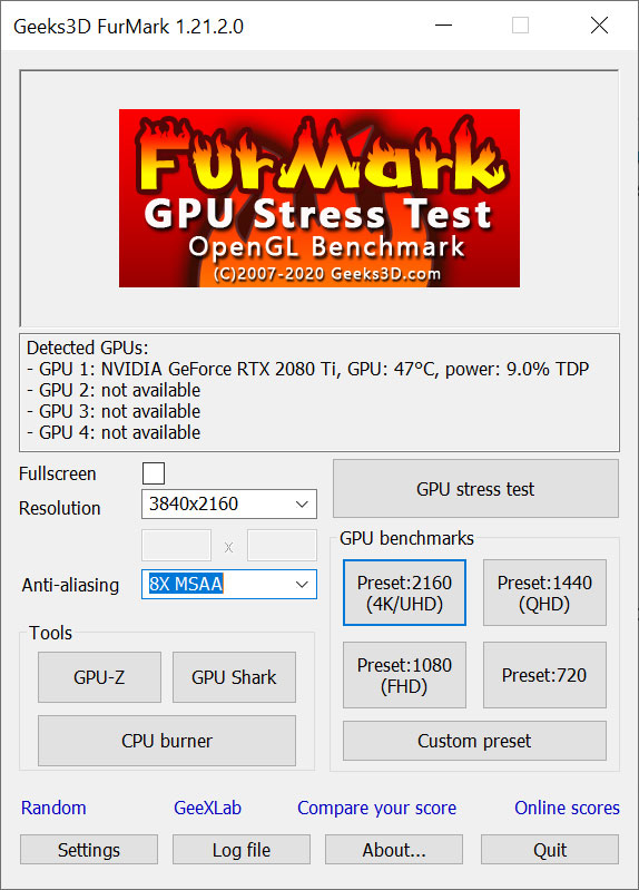 آزمایش بنچمارک فول مارک fullmark