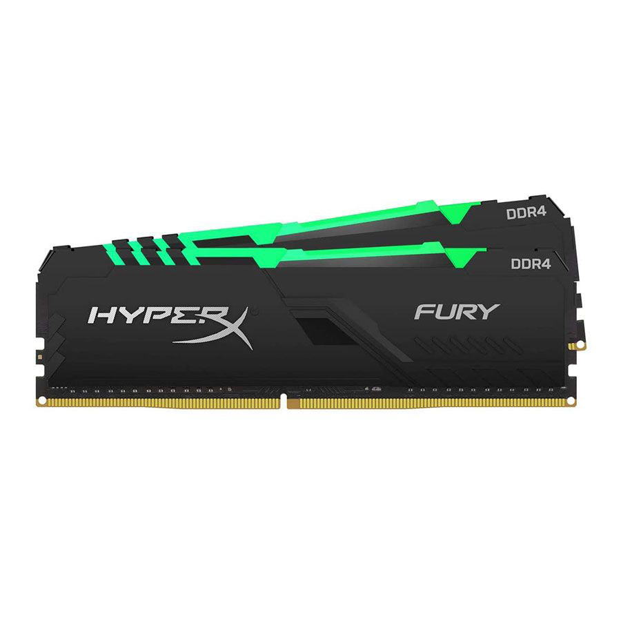 رم کینگستون HyperX FURY RGB 32GB 16GBx2 3000MHz CL15