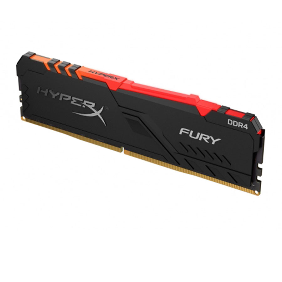 رم کینگستون مدل HyperX FURY RGB 8GB 2666MHz CL16