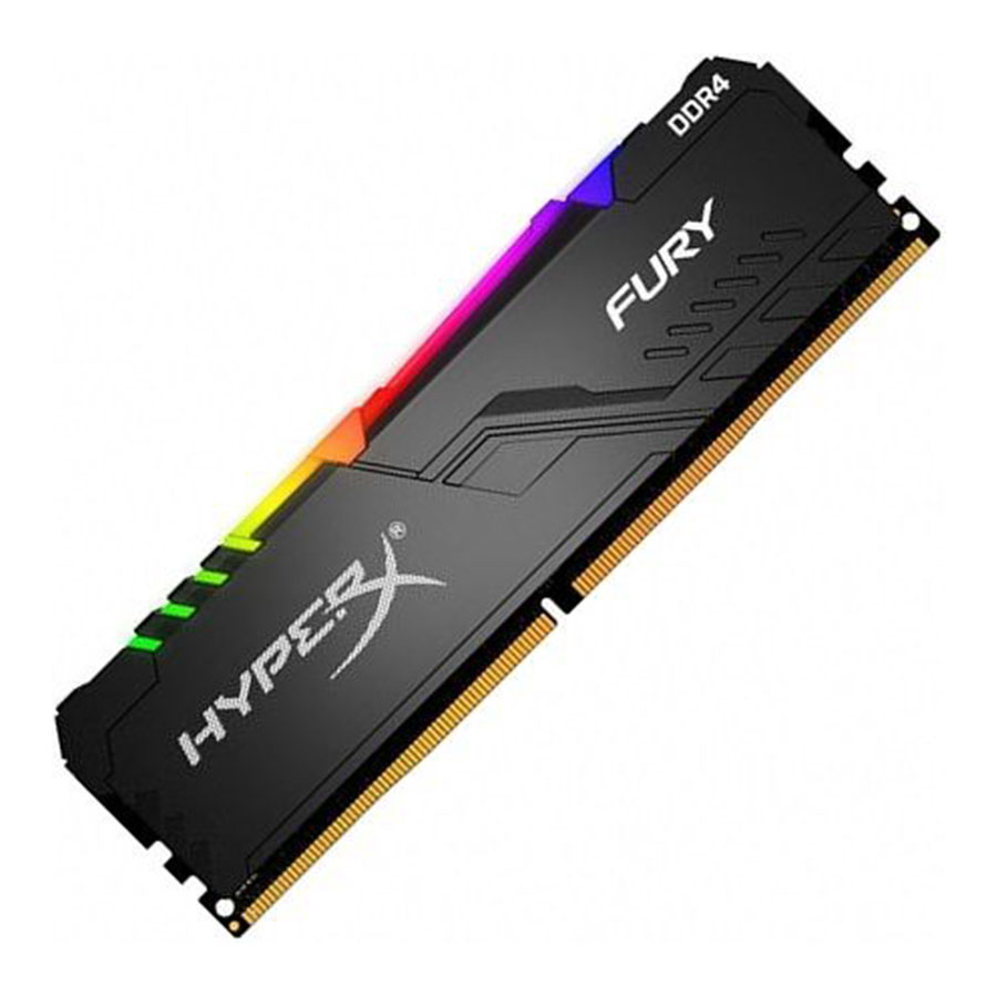 رم کینگستون مدل HyperX FURY RGB 8GB 2666MHz CL16