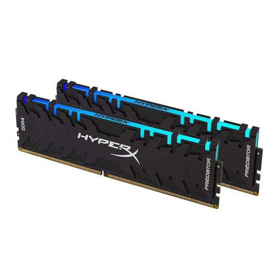 رم کینگستون مدل HyperX Predator RGB 16GB 8GBx2 3200Mhz CL16