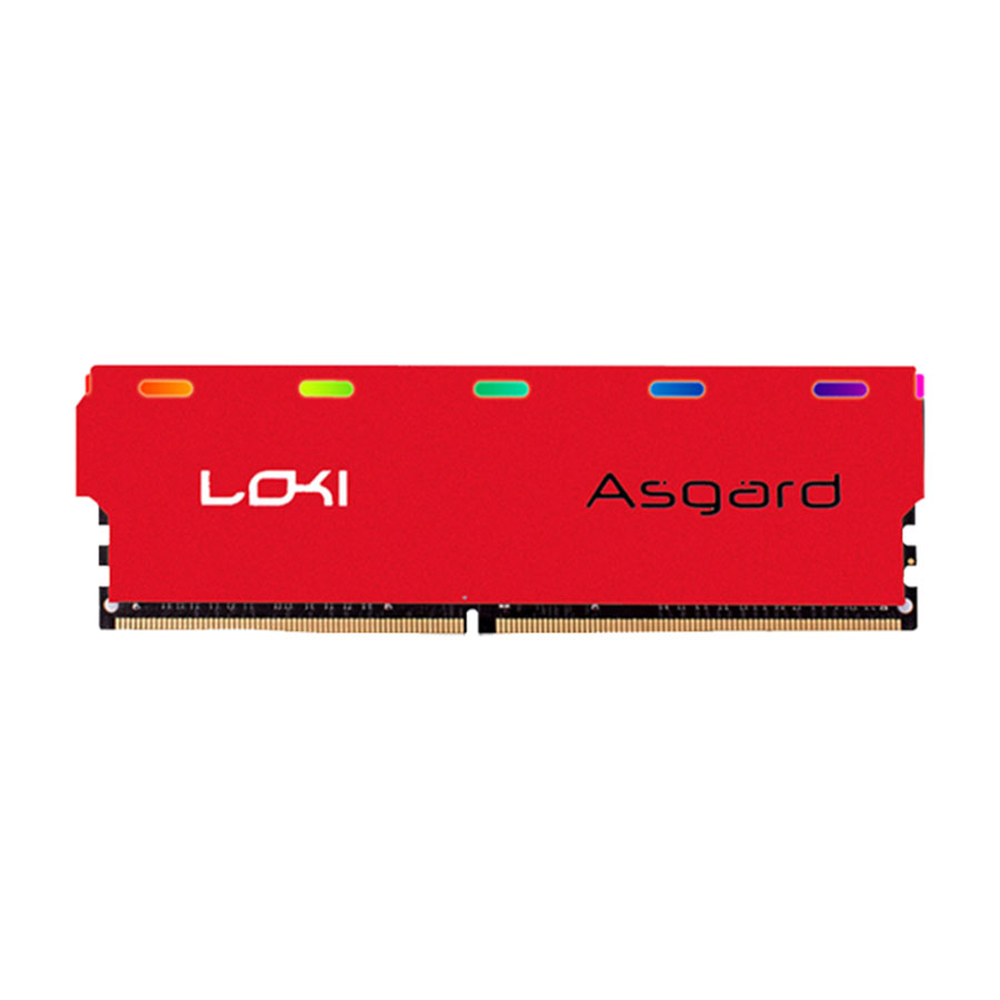 رم آسگارد مدل LOKI W1 RED 16GB 3200MHz RGB RED