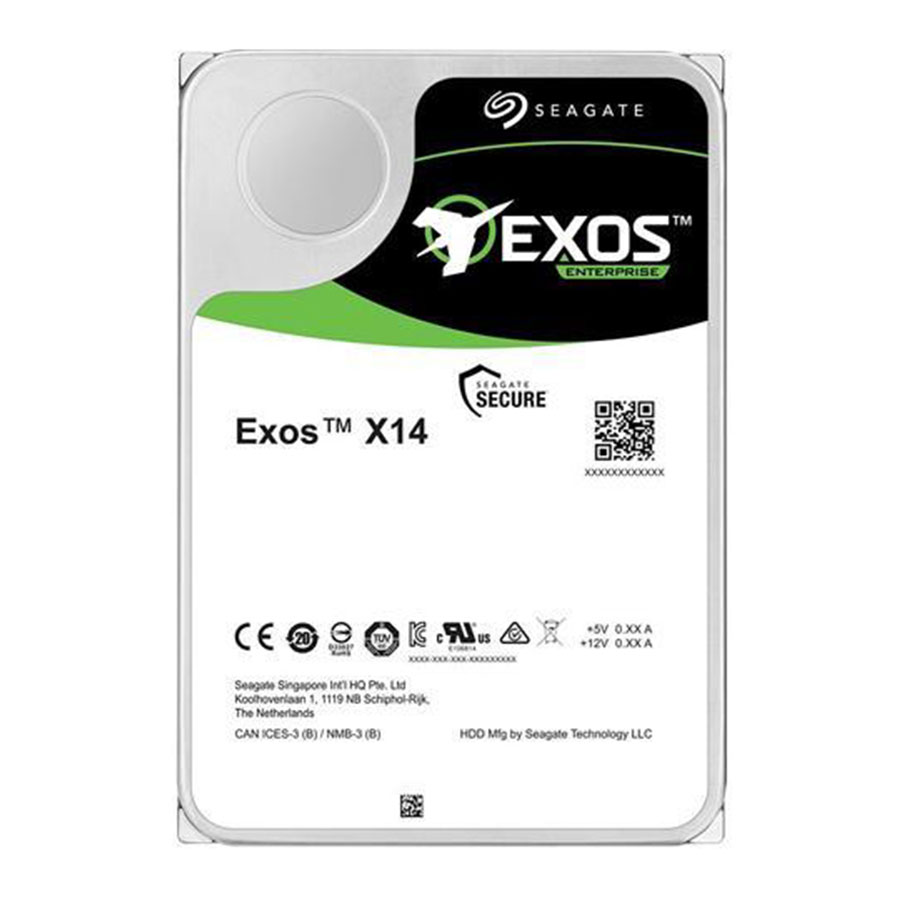 هارد اینترنال 10 ترابایت سیگیت مدل Exos X14 ST10000NM0478