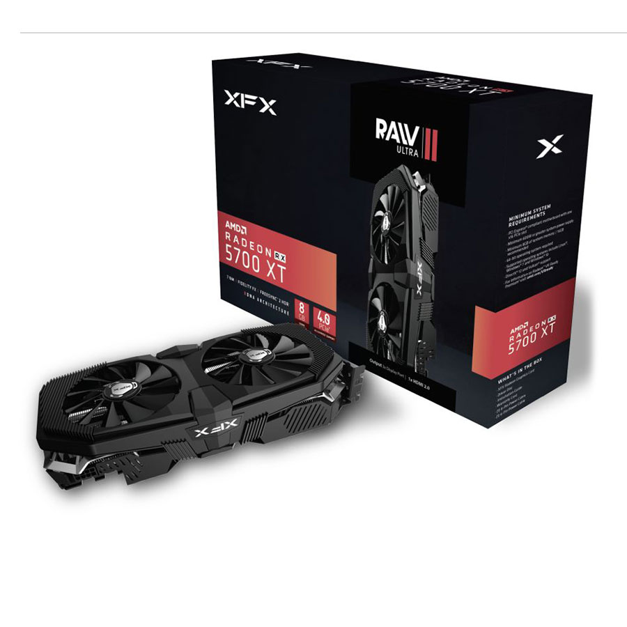 کارت گرافیک ایکس اف ایکس مدل AMD Radeon RX5700 XT 8GB GDDR6 RAW II Ultra