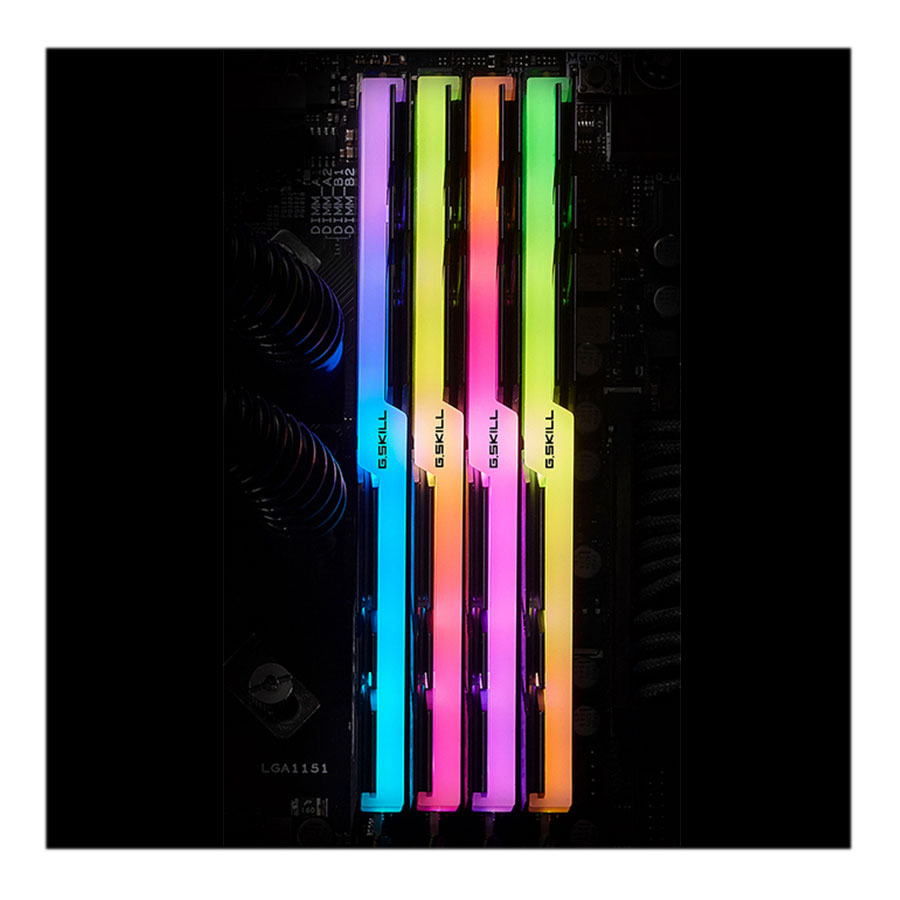 رم جی اسکیل مدل Trident Z RGB DDR4 3200MHz CL16 16GB DUAL