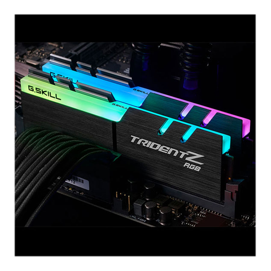 رم جی اسکیل مدل Trident Z RGB DDR4 3200MHz CL16 16GB DUAL