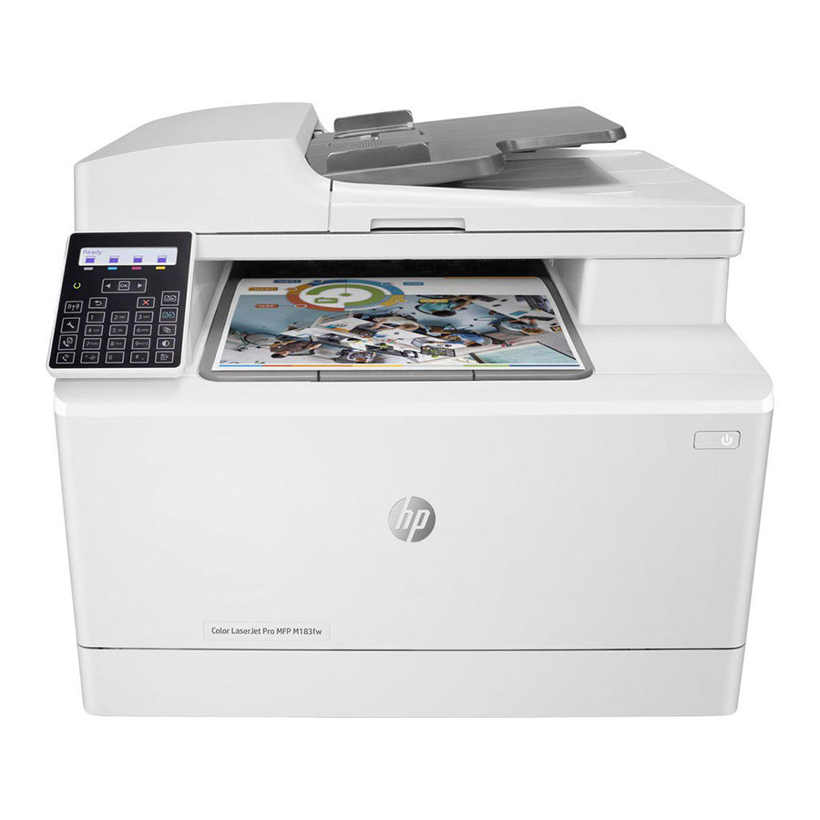 پرینتر رنگی اچ پی مدل LaserJet Pro MFP M183fw