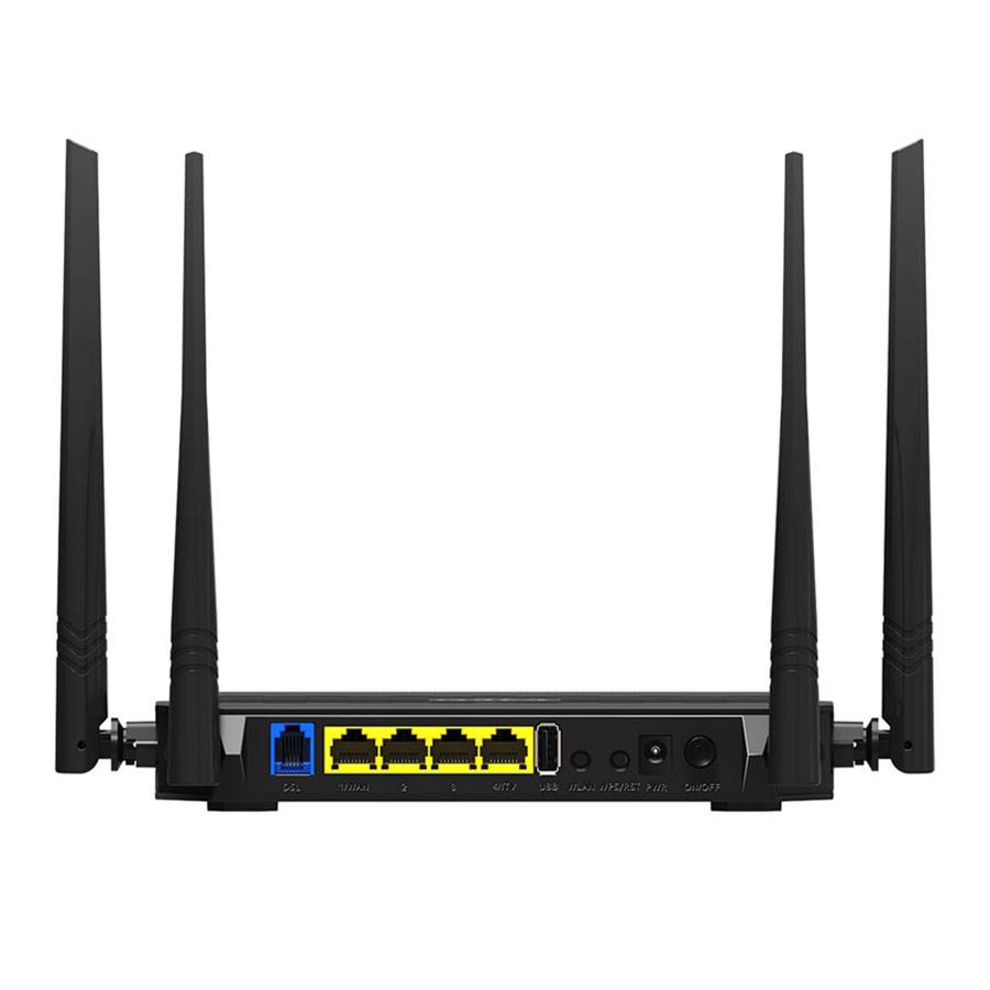 مودم روتر +ADSL2 بیسیم N300 تندا مدل D305