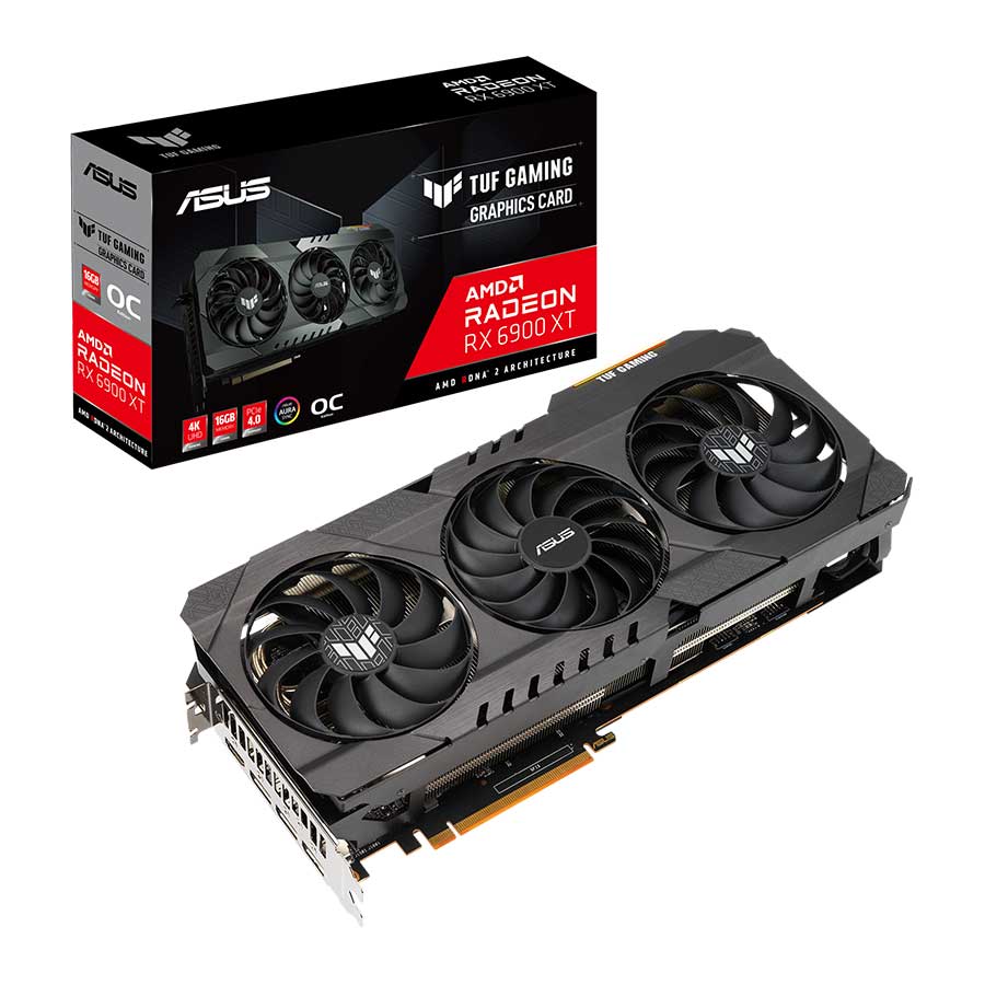 کارت گرافیک ایسوس مدل TUF GAMING Radeon RX6900 XT OC