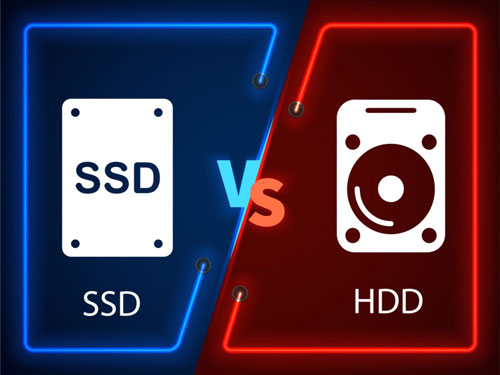 مقایسه حافظه ssd و hdd