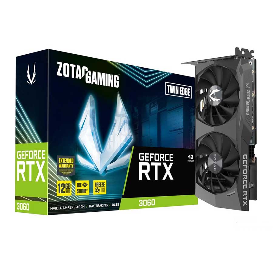 کارت گرافیک زوتاک مدل GAMING GeForce RTX3060 Twin Edge