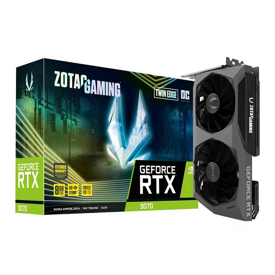 کارت گرافیک زوتاک مدل GAMING GeForce RTX3070 Twin Edge OC