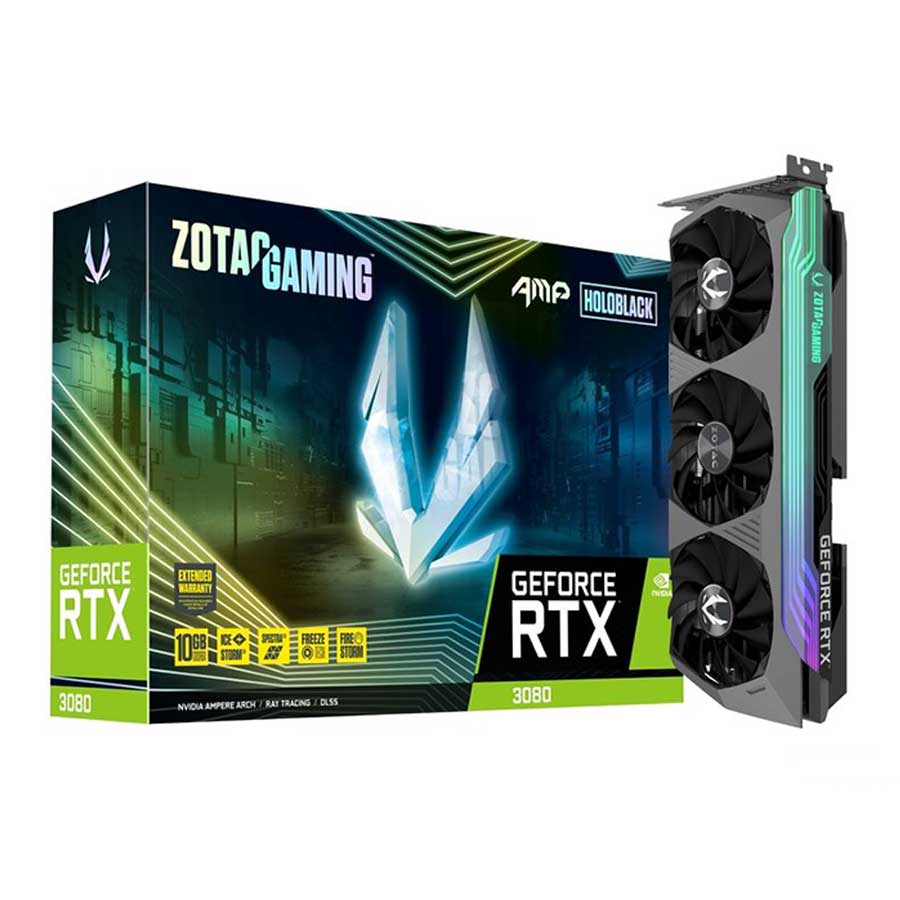 کارت گرافیک زوتاک مدل GAMING GeForce RTX3080 AMP Holo