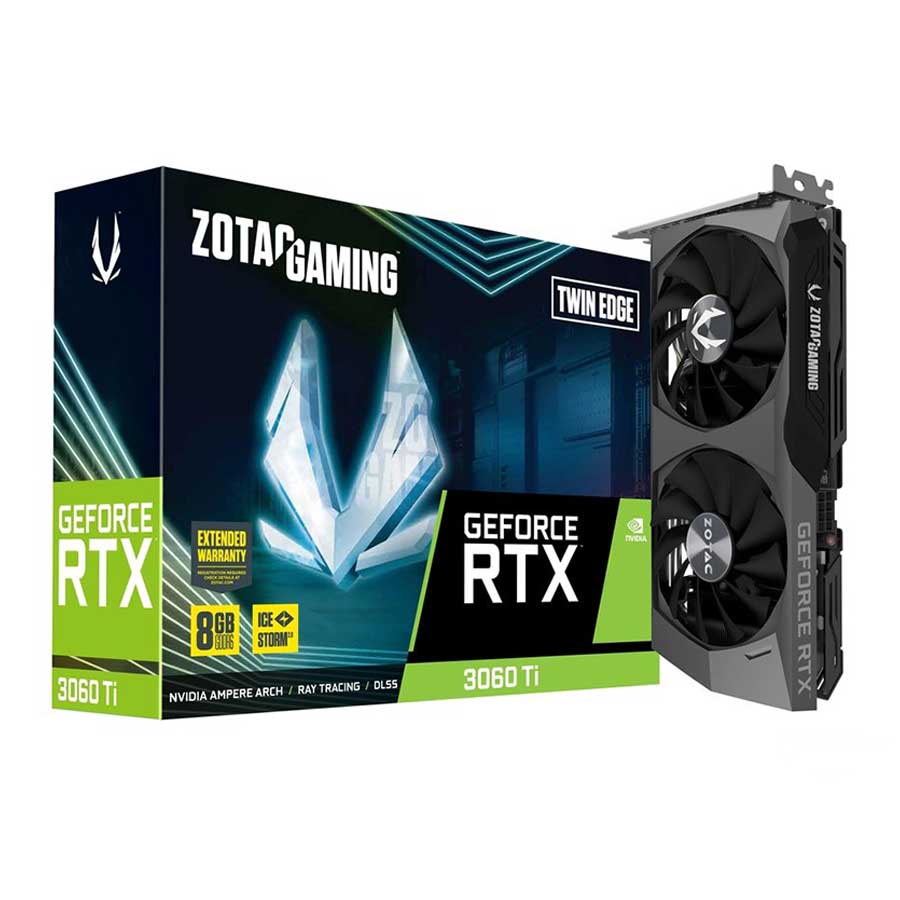 کارت گرافیک زوتاک مدل GAMING GeForce RTX3060 Ti Twin Edge