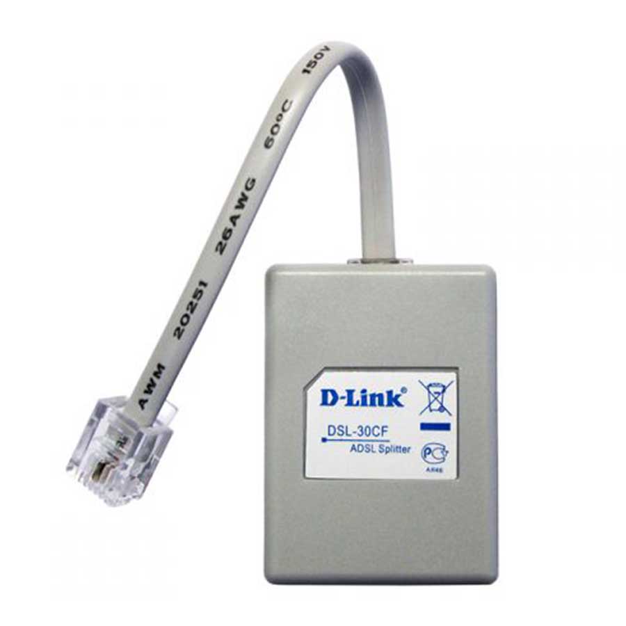 اسپلیتر و نویزگیر ADSL دی لینک مدل DSL-30CF