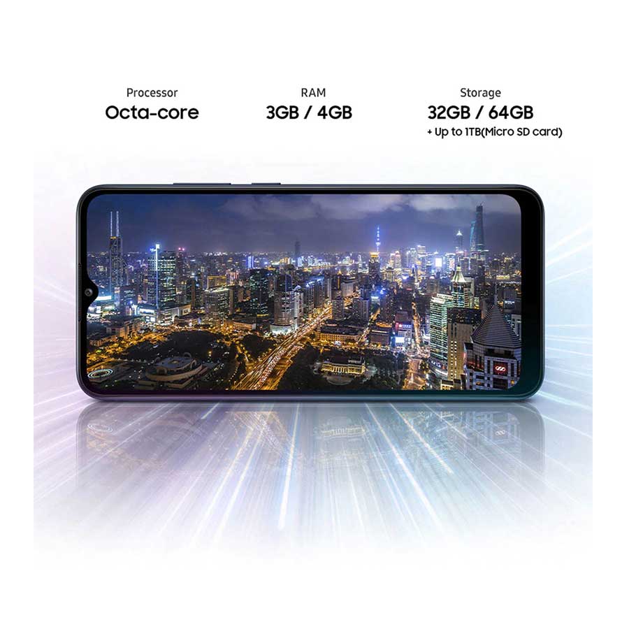 گوشی موبایل سامسونگ Galaxy A02s ظرفیت 64 و رم 4 گیگابایت