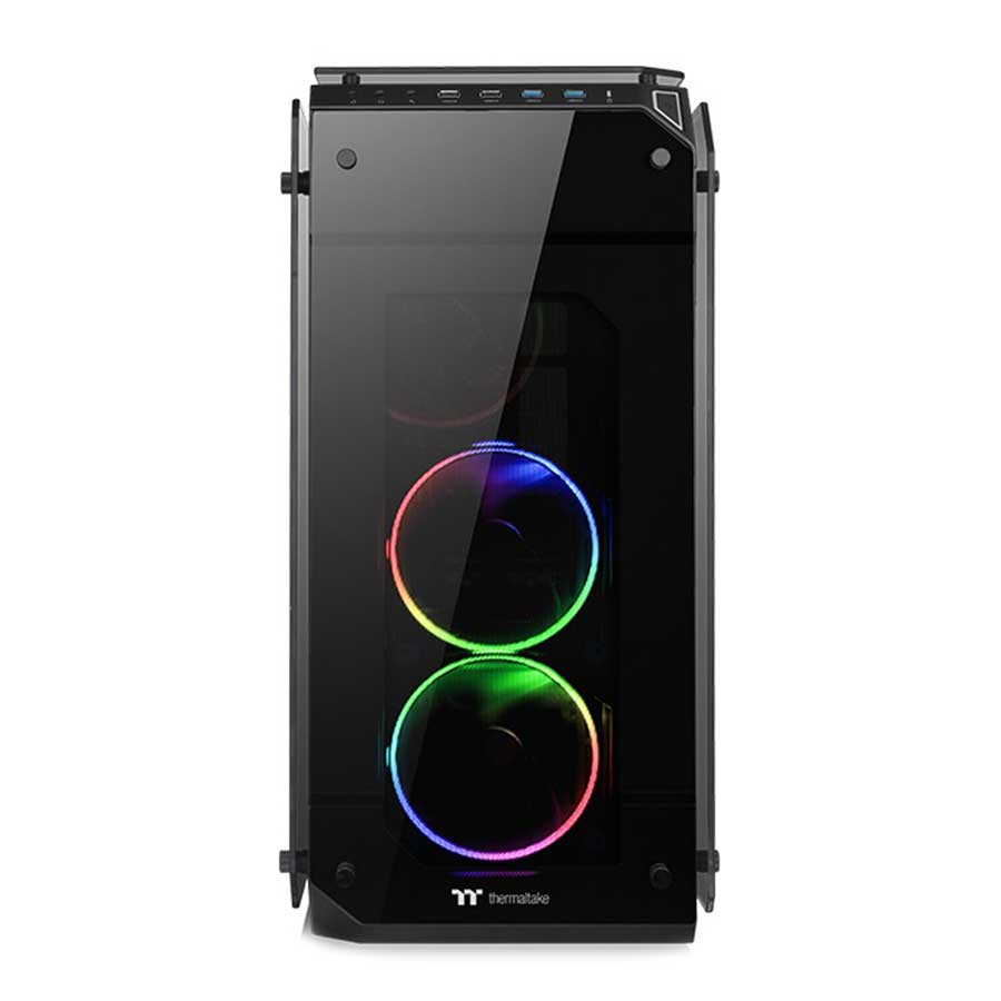 کیس کامپیوتر ترمالتیک مدل View 71 Tempered Glass RGB Edition