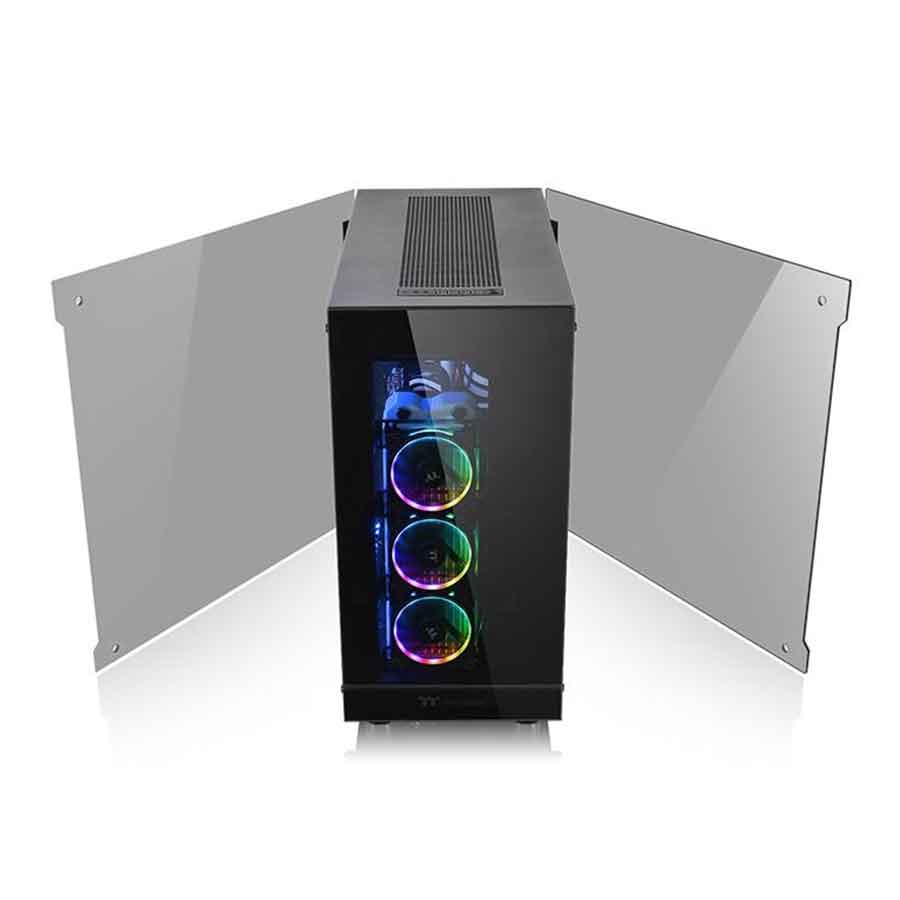 کیس کامپیوتر ترمالتیک مدل View 91 Tempered Glass RGB Edition