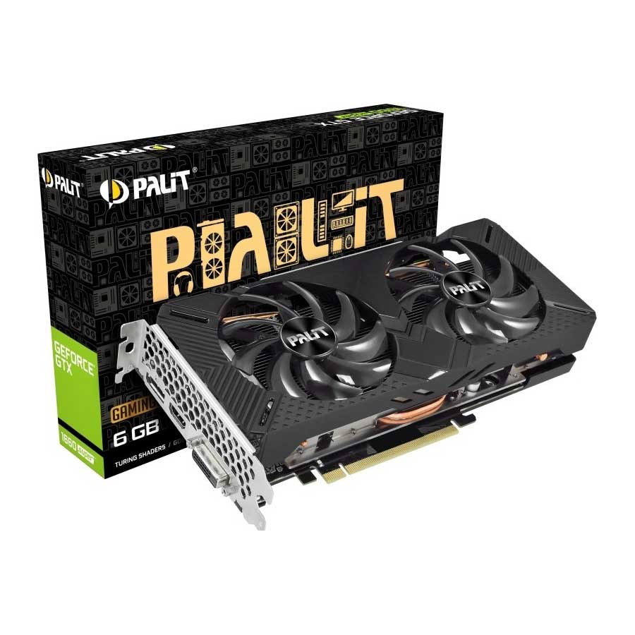 کارت گرافیک پلیت مدل GeForce GTX 1660SUPER GP OC 6GB