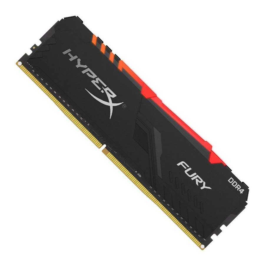 رم کینگستون مدل HyperX Fury RGB 8GB 3600Mhz CL17 DDR4