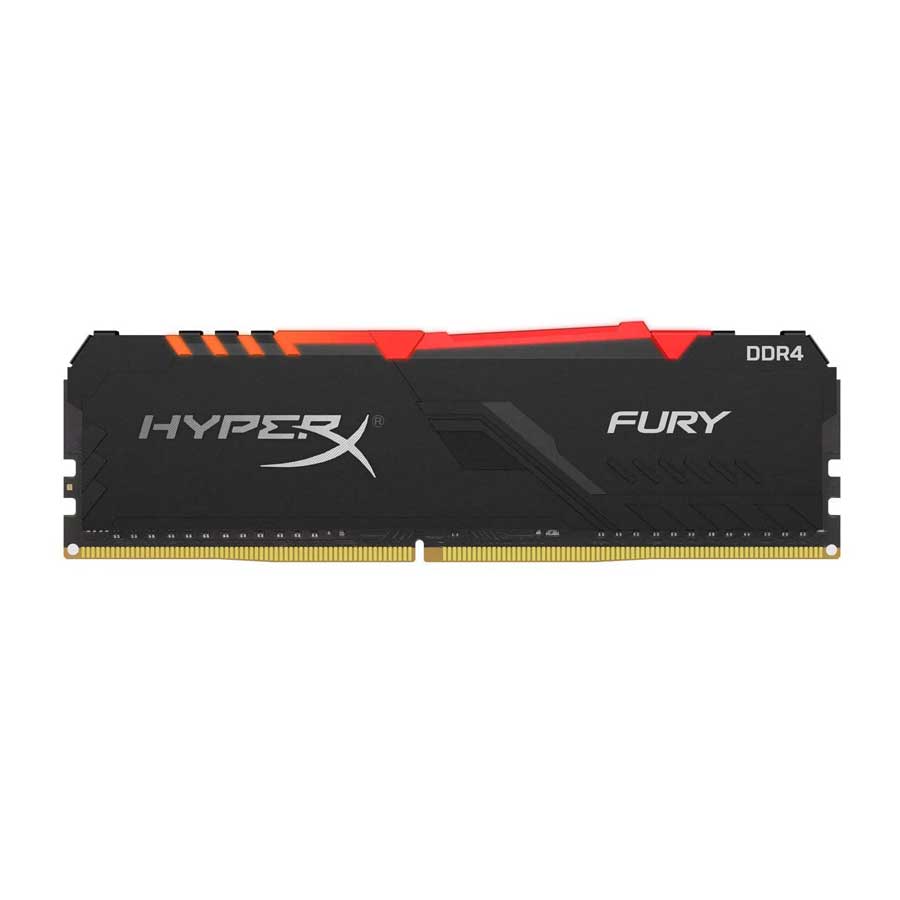 رم کینگستون مدل HyperX Fury RGB 8GB 3600Mhz CL17 DDR4