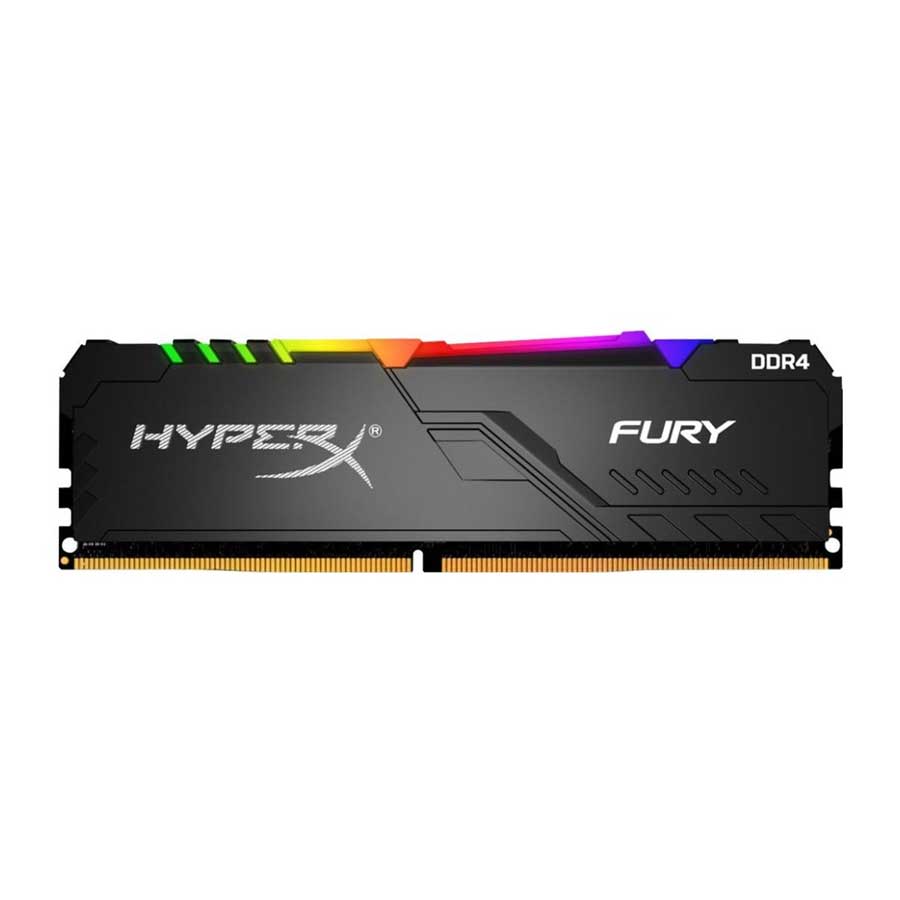 رم کینگستون مدل HyperX Fury RGB 8GB 3600Mhz CL17 DDR4