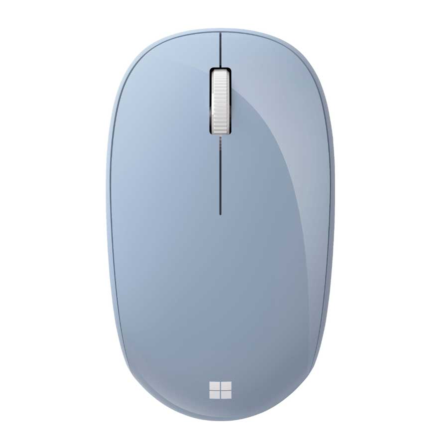 ماوس بیسیم و بلوتوث مایکروسافت مدل Bluetooth Mouse Pastel blue